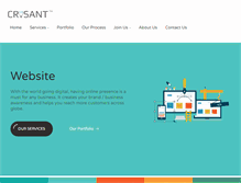 Tablet Screenshot of crisant.com